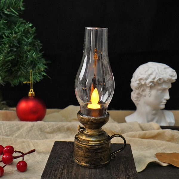 Retro Kerosene Lamp LED Electronic Candle Light Creative - Image 6