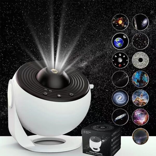 HD Focusing Starry Sky Galaxy Projection Lamp - Image 4