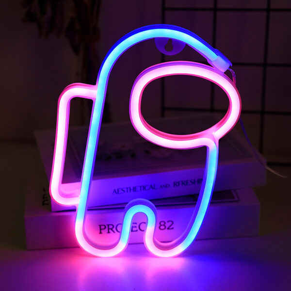 Creative Home LED Neon Shaped Lights - Image 4