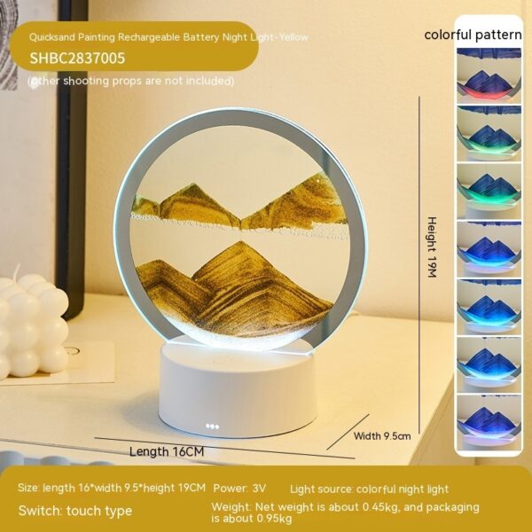 Creative Gift Quicksand Lamp Decorative Lamp - Image 3