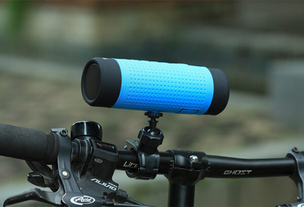 Mini Bicycle Outdoor Bluetooth Speaker Card Radio Flashlight Stereo Handsfree Call Loudspeaker - Image 2