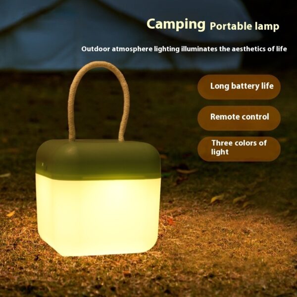 LED Hanger Solid Color Portable Rechargeable Light - Image 7